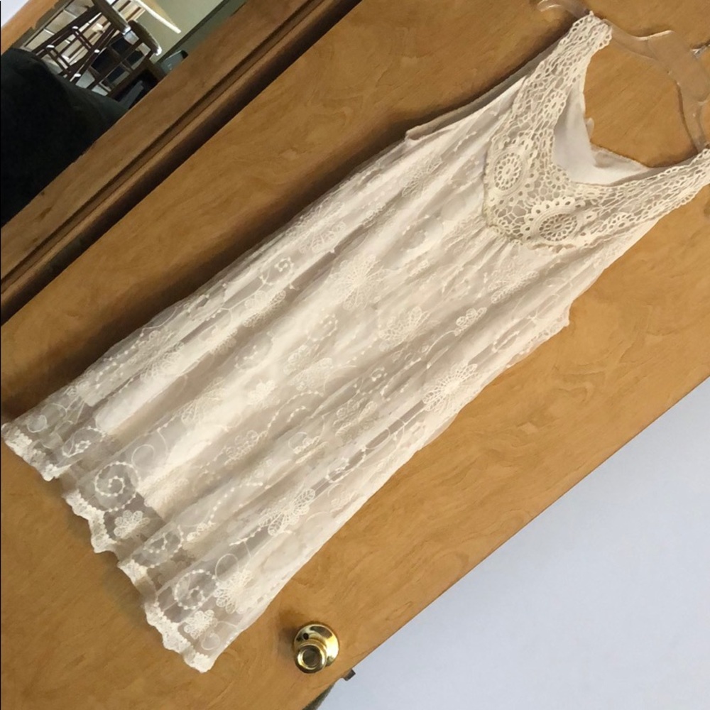 Altar’d State Ivory Lace dress